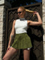 The Pleated High-Waist Skirt – 1126
