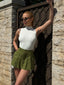 The Pleated High-Waist Skirt – 1126