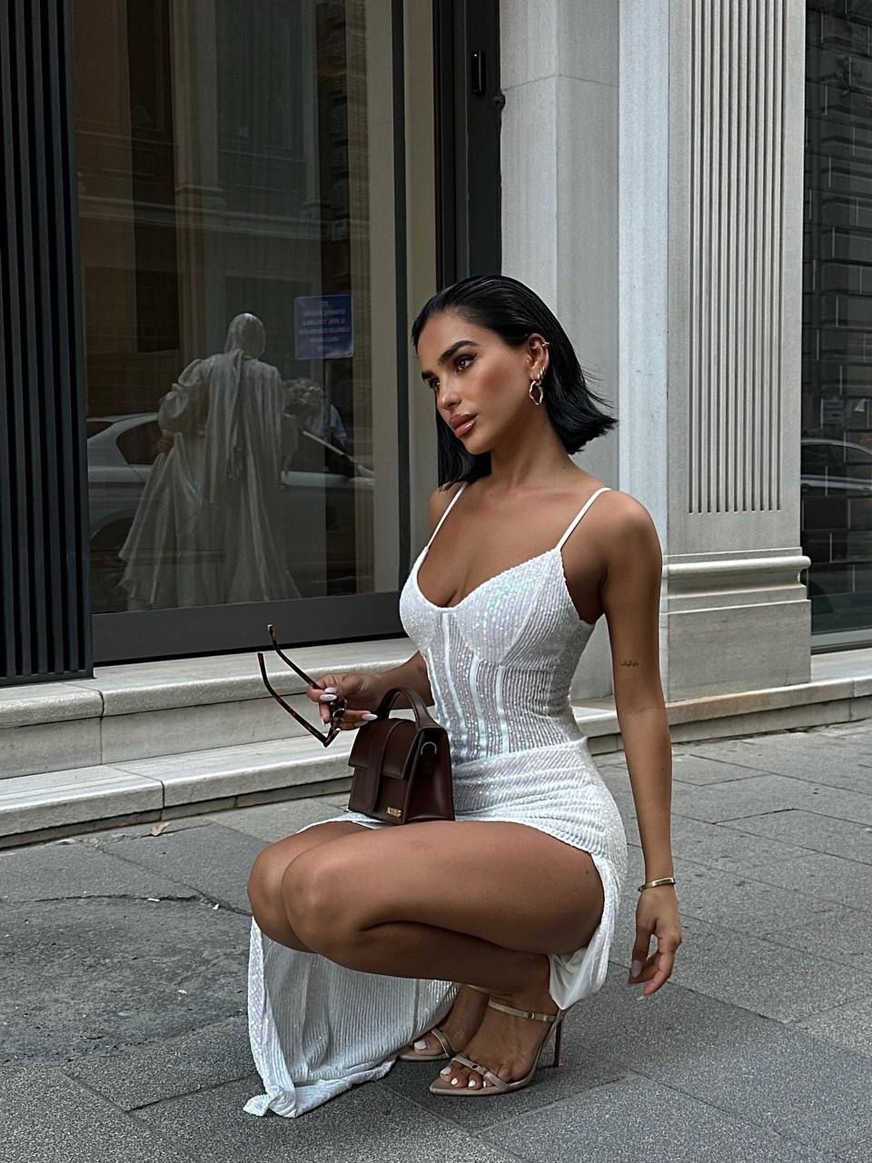 The Luxe Sequin Gown Maxi Dress - 1030