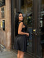 The Milan Ruched Corset Mini Dress - 1200