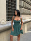 The Valencia Sweetheart Mini Dress Coastal Muse - 1203