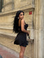 The Bella Ruched Bodice Mini Dress – 1207