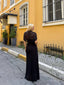 The Aurora Ruched Cut-Out Maxi Dress - 1222