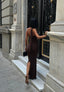 Eternal Muse  Maxi Dress  One-Shoulder  Draped Detail - 1245