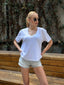 The Classic Comfort V-Neck Tee –1123