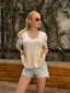 The Classic Comfort V-Neck Tee –1123
