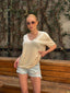 The Classic Comfort V-Neck Tee –1123