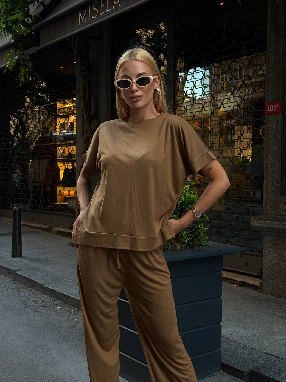 Luxe Lounge Co-Ord Set – 1116