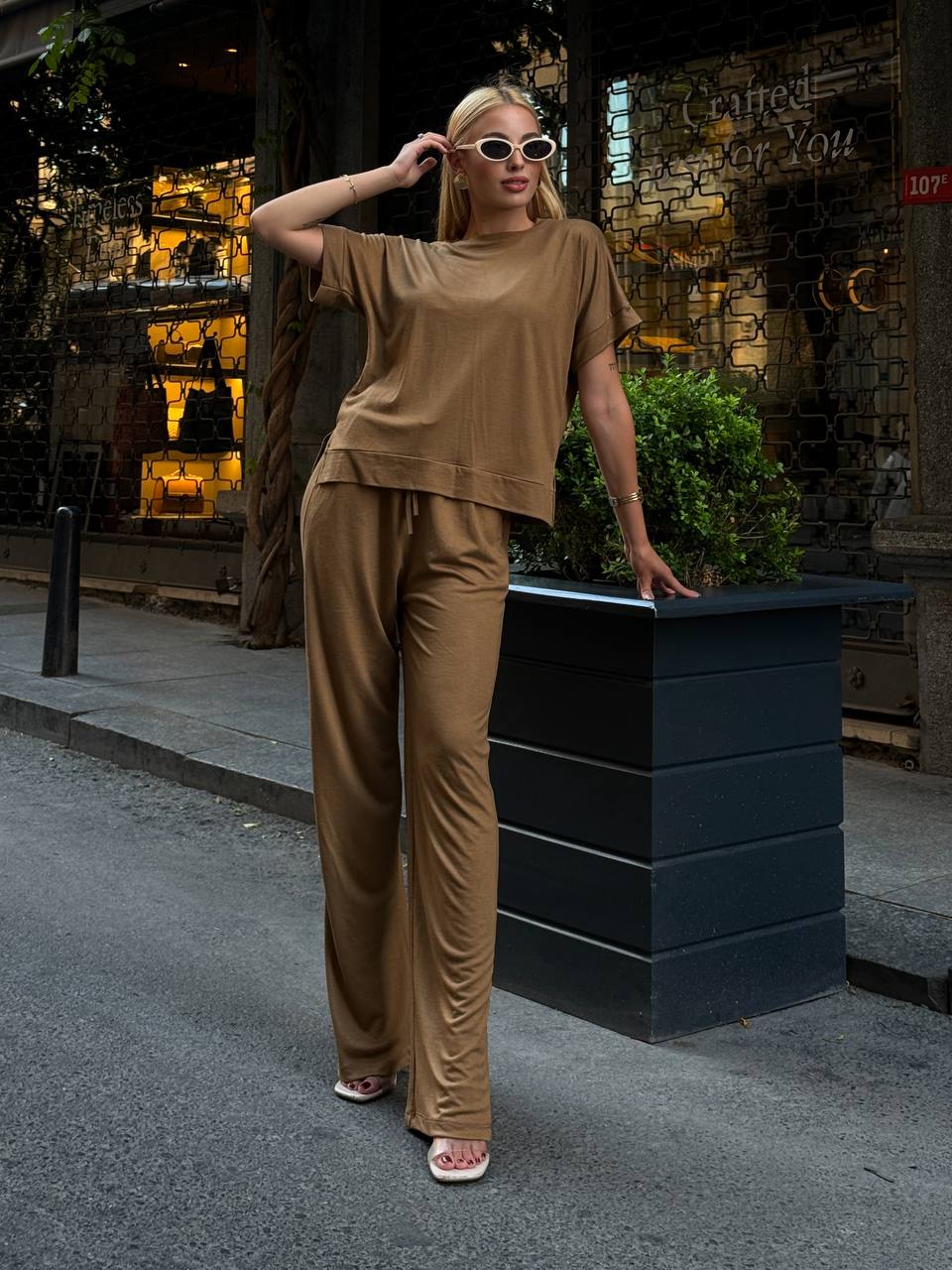 Luxe Lounge Co-Ord Set – 1116