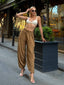 The Elegant Flowy High-Waist Trousers - 1117