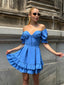 The Delphine Ruffled Corset Dress - 1115