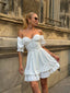 The Delphine Ruffled Corset Dress - 1115