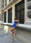 The Luxe One-Shoulder Sequin Mini Dress - 1076