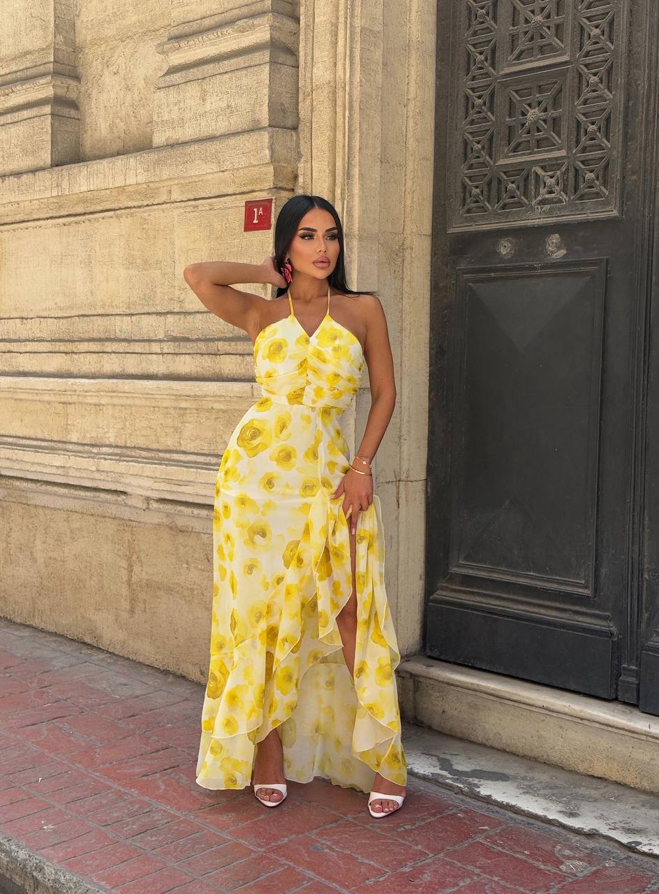 Sunset Muse Crochet Bodycon Dress - 1225