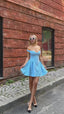 The Bella Sweetheart Off-Shoulder Mini Dress – 1216