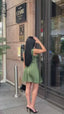 The Milan Ruched Corset Mini Dress - 1200
