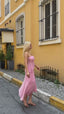 Sunset Whisper Strapless Lace Midi Dress - 1223