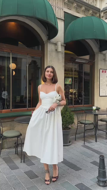 The Seraphina Sweetheart Corset Midi Dress - 1199