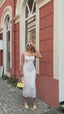 The Coastal Glow Crinkle Midi Dress - 1224