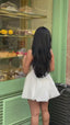 The Bella Halter Bubble Mini Dress Luxe Edition - 1214