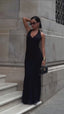 The Seraphina Halter Backless Maxi Dress - 1240